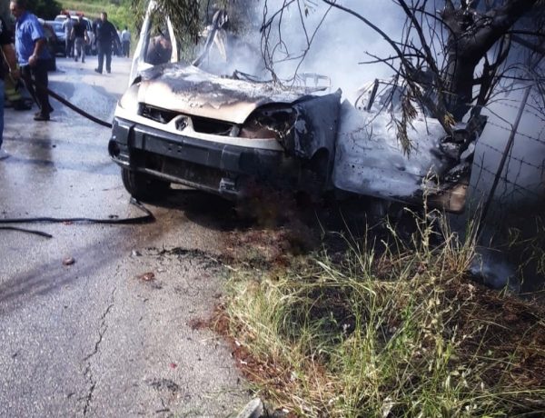 استهداف سيارة على طريق في بلدة بافليه ومعلومات عن إصابات